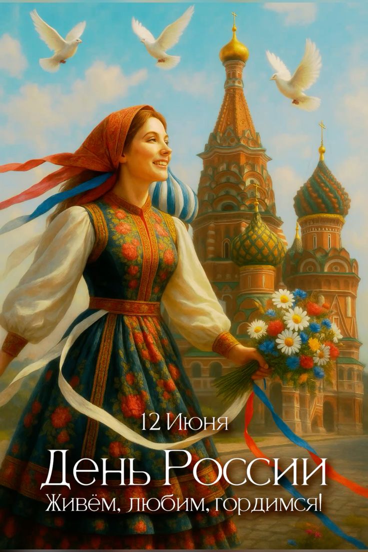 Картинки День России праздник 12 июня открытки 71 Картинки День России праздник 12 июня открытки